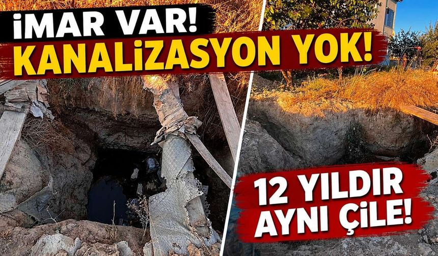 Kuleönü'nde 12 Yıllık Kanalizasyon Tepkisi! Mahalleyi Lağım Kokusu ve Sinekler Sardı