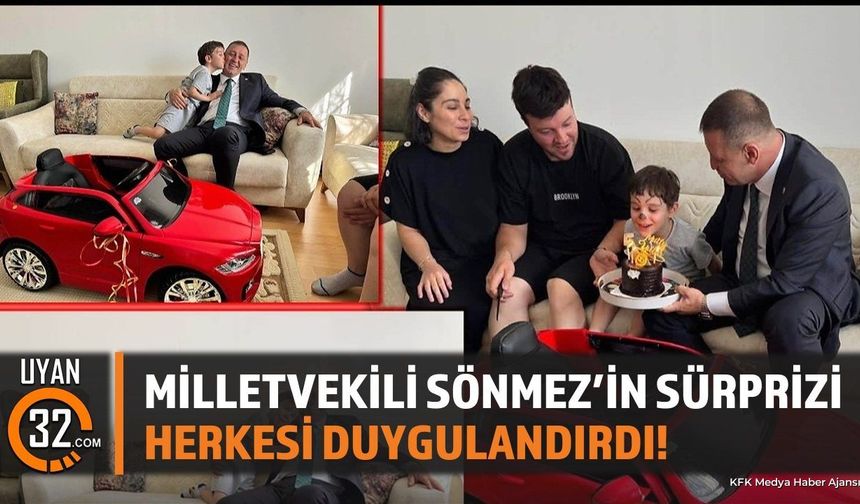 Milletvekili Hasan Basri Sönmez'den Alaz'a Sürpriz Hediye