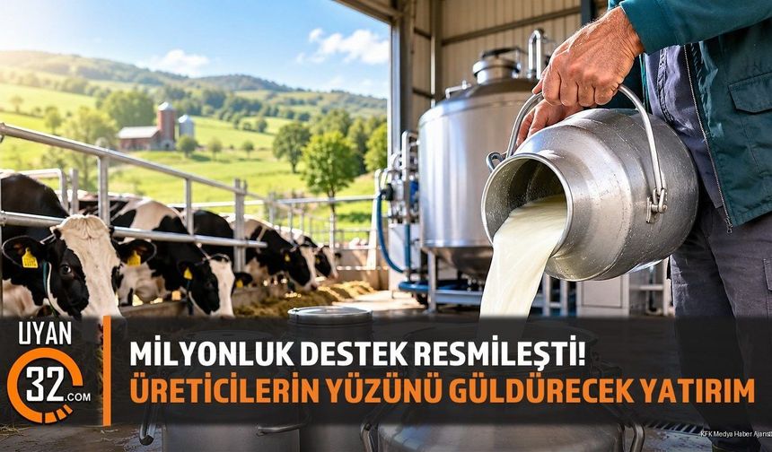 Milyonluk Destek Resmileşti! Üreticilerin Yüzünü Güldürecek Yatırım