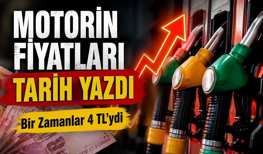 Bir Zamanlar 4 TL'ydi... Motorin Artık 80 TL'yi Geçti