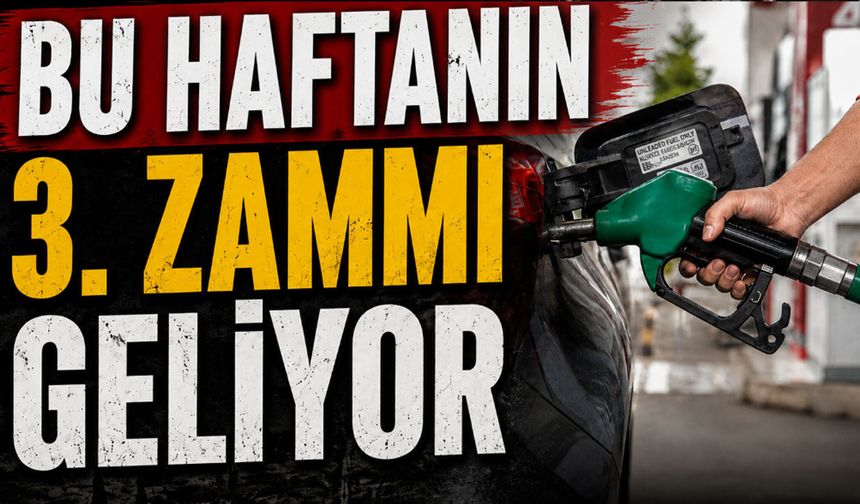 Tabela bu gece yeniden değişiyor! Bu haftanın 3. zammı geliyor