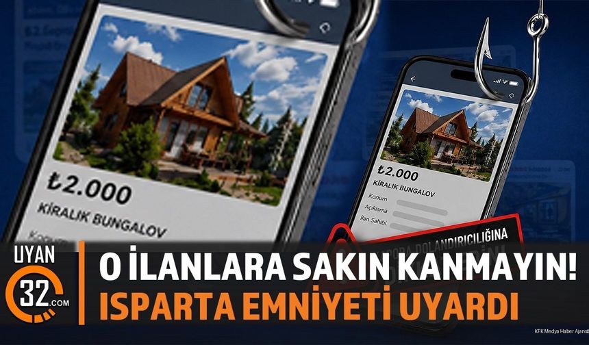 O İlanlara Sakın Kanmayın! Isparta Emniyeti Uyardı