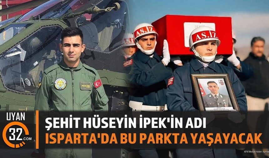 Şehit Hüseyin İpek’in Adı Parkta Yaşatılacak