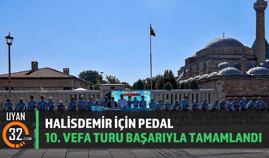 Şehit Ömer Halisdemir İçin 1.071 Kilometre Pedal Çevirdiler