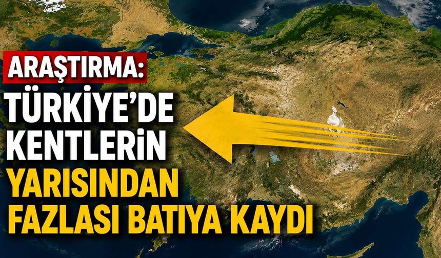 Türkiye'de 81 İlin Yarıdan Fazlası Batıya Kaydı