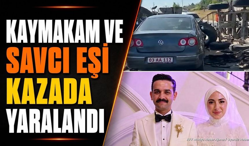 Akşehir'de Zincirleme Kaza: Sultandağı Kaymakamı ve Eşi Yaralandı