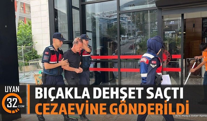 Alanya'da Eşini Ve Kayınvalidesini Yaralayan Bıçaklı Saldırgan Tutuklandı