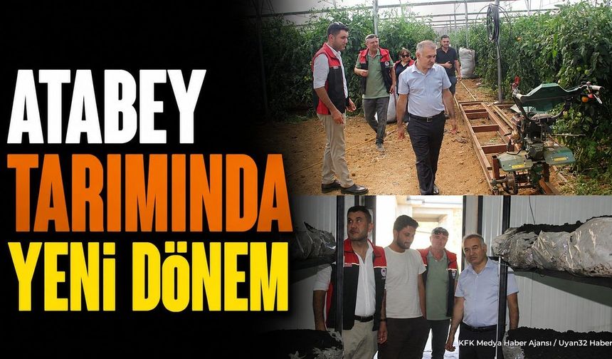 Atabey'de Tarımda Yeni Dönem: Seralarda Biyolojik Mücadele
