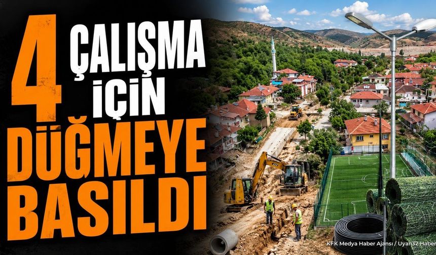 Bağkonak'ta Hizmet Atağı: Hepsi Aynı Anda Başlıyor