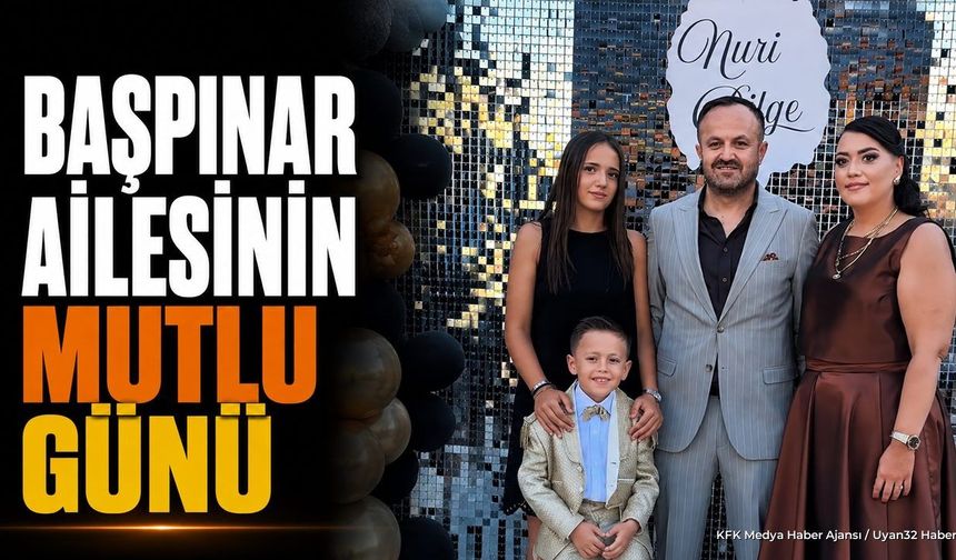 Başpınar Ailesinin Sünnet Merasimine Protokolden Yoğun Katılım