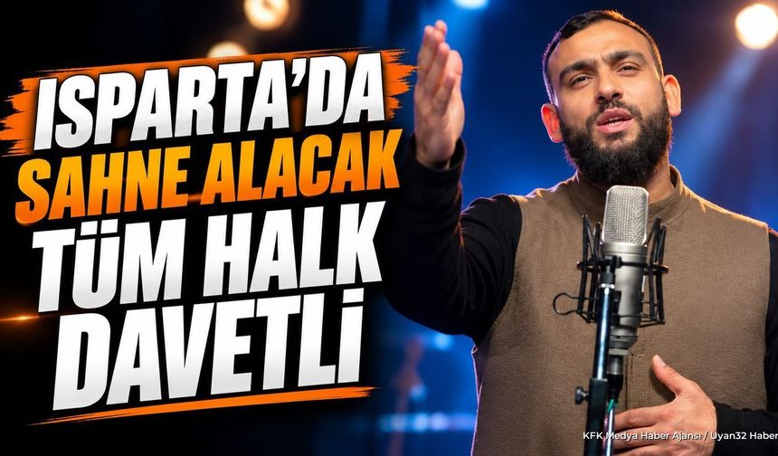 Celal Karatüre Isparta'ya Geliyor: Ücretsiz İlahi Konseri