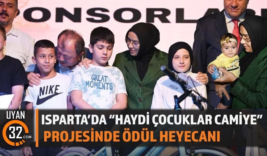 Çocuklar Camiyle Buluştu, Ödüller Sahiplerini Buldu