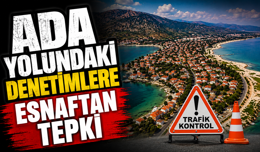 Eğirdir Yeşilada Esnafından Denetim Tepkisi