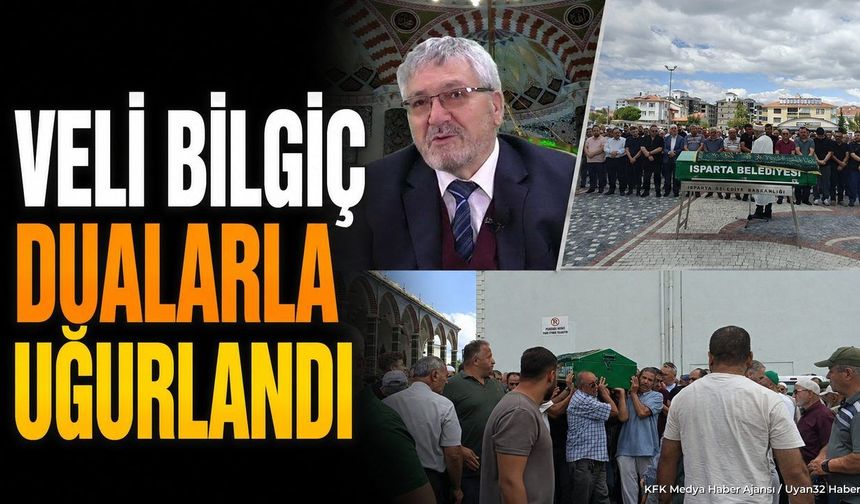 Emekli Müftü Yardımcısı Veli Bilgiç Son Yolculuğuna Uğurlandı