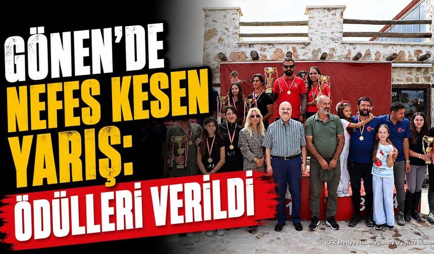 Gönen'de Uluslararası Atlı Dayanıklılık Yarışmaları Düzenlendi