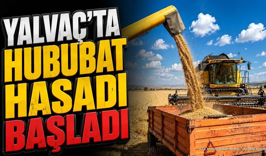 Hububat Hasadı Başladı: Kaymakam Direksiyona Geçti