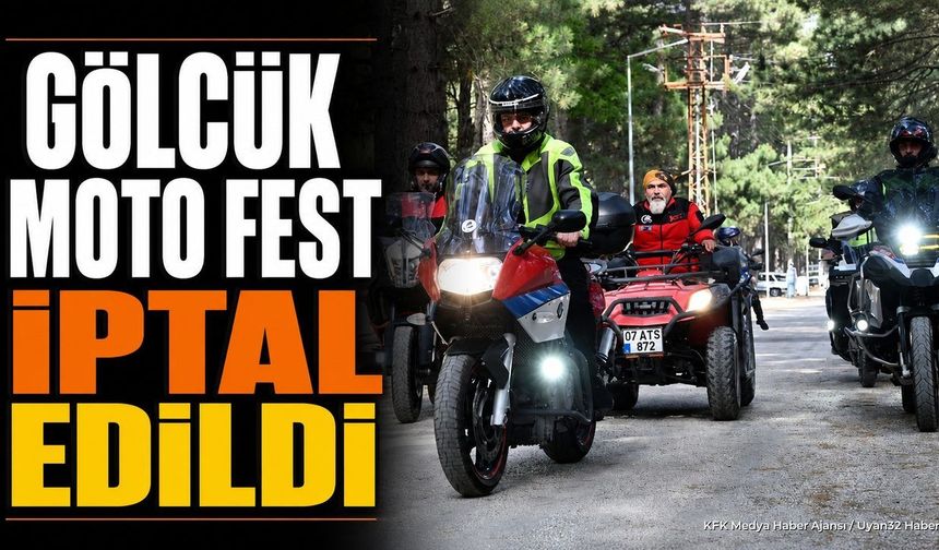 Isparta 3. Gölcük Moto Fest İptal Edildi: Kamp İzni Çıkmadı