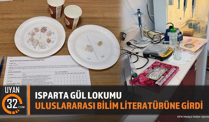 Isparta Gül Lokumu Uluslararası Bilim Literatürüne Girdi