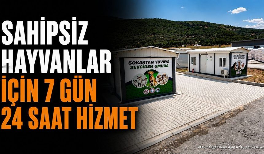 Isparta Sahipsiz Hayvan Rehabilitasyon Merkezi 7/24 Hizmette