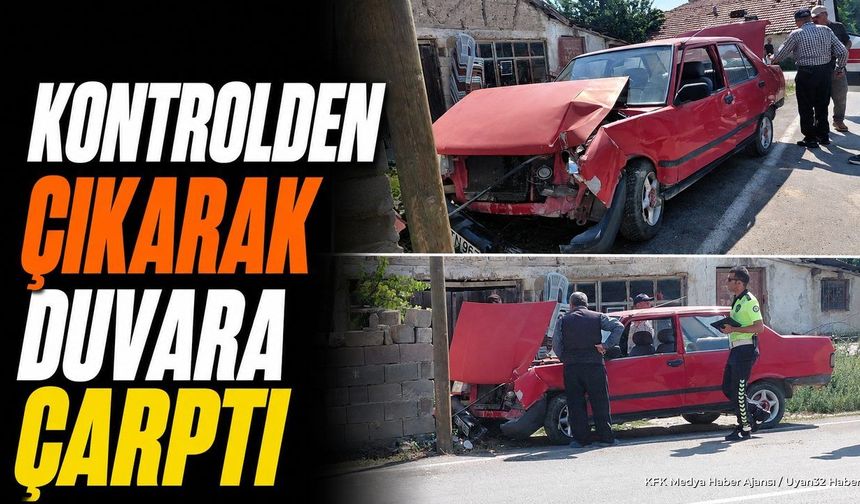Isparta Şarkikaraağaç'ta Trafik Kazası: 1 Yaralı