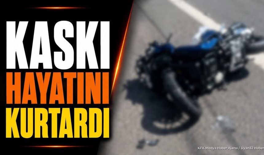 Isparta Yalvaç'ta Motosiklet Kamyonla Çarpıştı: 1 Yaralı