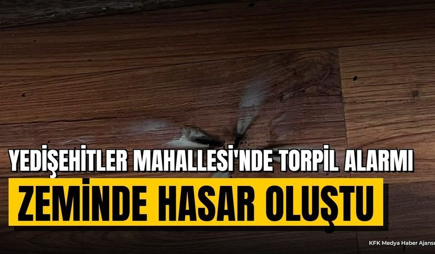 Isparta Yedişehitler Mahallesi'nde Balkondan Atılan Torpil Dehşeti