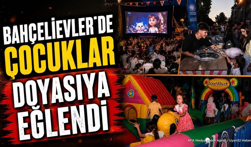 Isparta'da Açık Hava Sinema Etkinliği Devam Ediyor