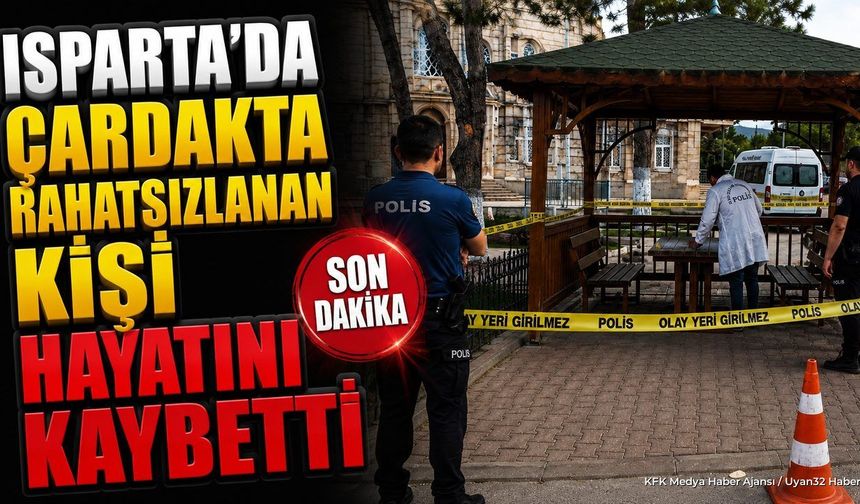 Isparta'da Cami Önünde Acı Ölüm: 56 Yaşındaki Şahıs Vefat Etti