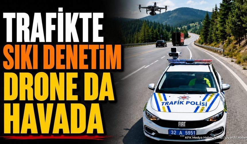 Isparta'da Polis Trafik Denetimlerine Başladı: İşte O Noktalar