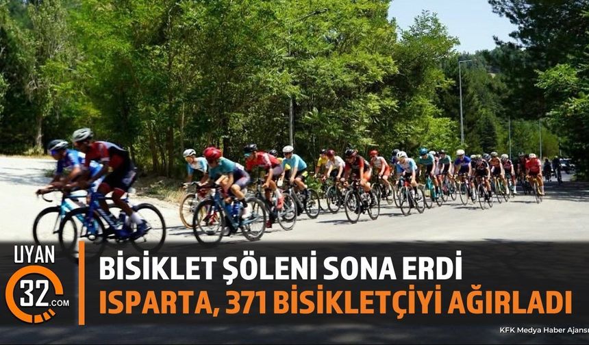 Isparta'da Türkiye Kupası Yol Yarışı Tamamlandı