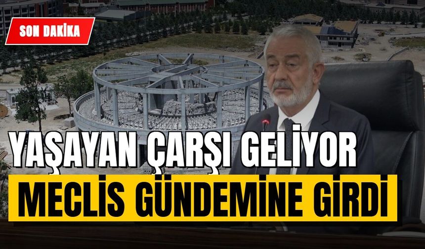 Isparta'ya Yaşayan Çarşı Geliyor: Oy Birliğiyle Kabul Edildi