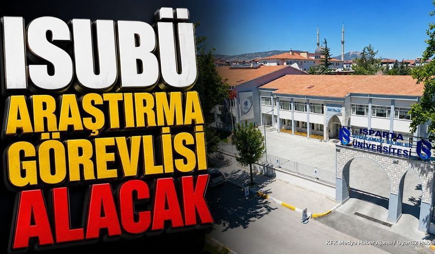 ISUBÜ Araştırma Görevlisi Alım İlanı Yayımlandı