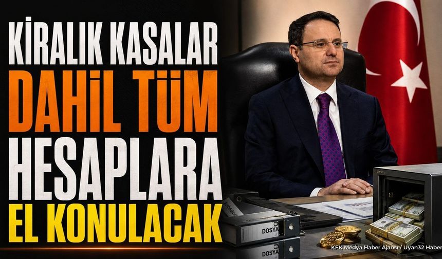 Kiralık Kasa ve Kripto Varlıklarına El Konulacak