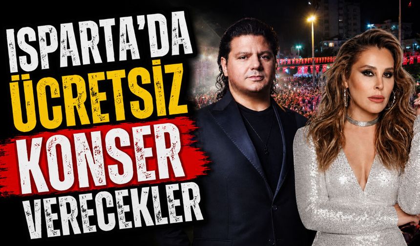 Isparta'da Bayram Coşkusu: Ünlü İsimler Sahne Alıyor!