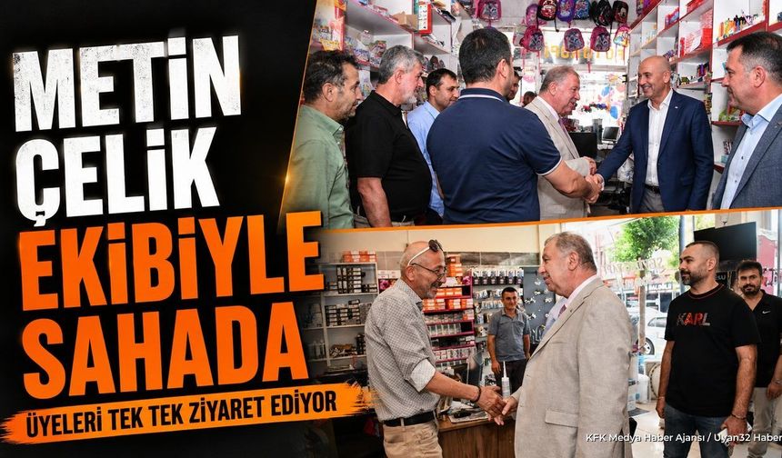 Metin Çelik ve Mavi Liste Ekibinden Saha Ziyareti