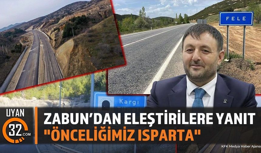 Milletvekili Osman Zabun Isparta Ulaşım Yatırımlarını Değerlendirdi