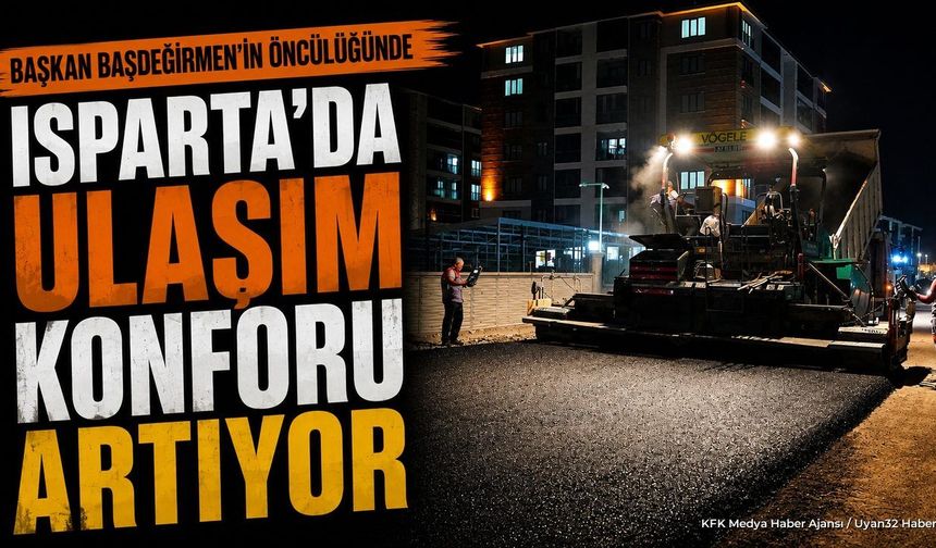 Muzaffer Türkeş Mahallesi'nde Gece Asfaltı