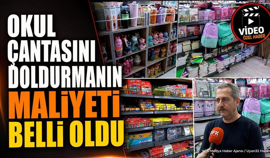 Okul Alışverişi Maliyeti Ne Kadar? Kırtasiyelerde Güncel Fiyatlar