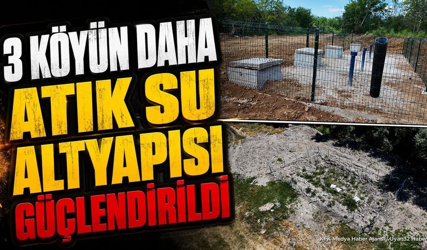 Şarkikaraağaç'ın 3 Köyünde Altyapı Çalışmaları Tamamlandı
