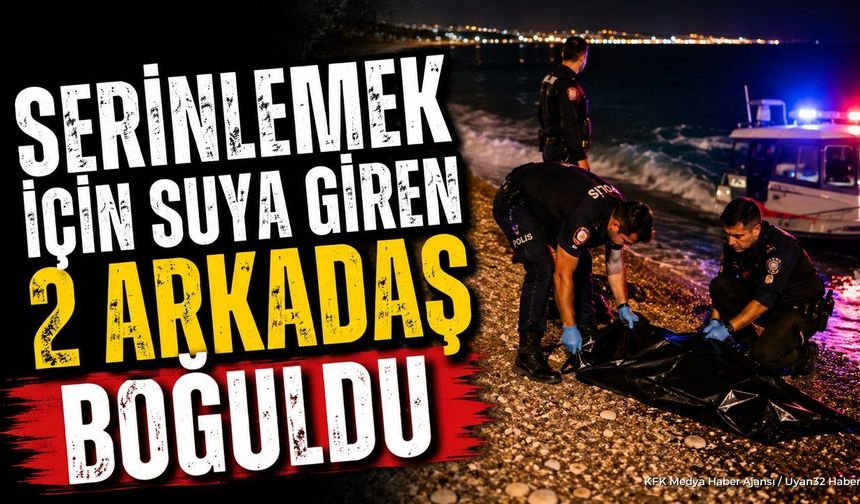 Serinlemek İçin Denize Giren İki Genç Boğuldu