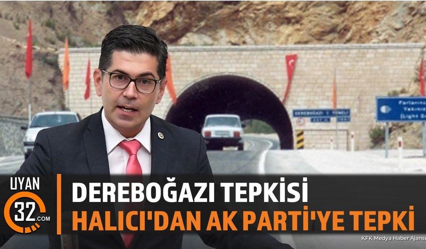 Yalım Halıcı'dan AK Parti'ye Dereboğazı Yolu Tepkisi