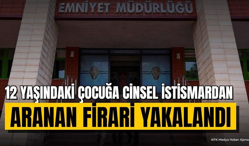 Yalvaç'ta 20 Yıl Cezası Bulunan Cinsel İst*smar Firarisi Yakalandı