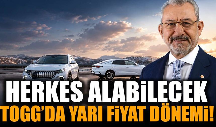 Togg’dan otomobil piyasasını hareketlendirecek hamle! Tarih belli oldu, fiyatı yarı yarıya inecek