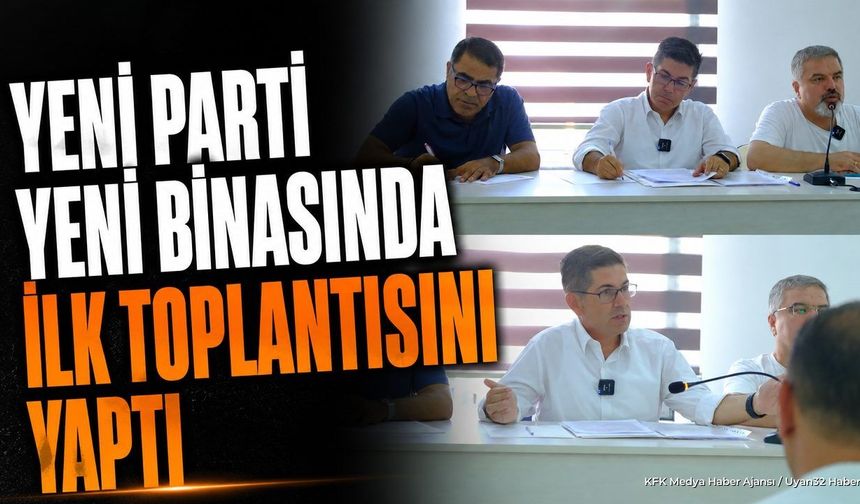 Yeni Parti Isparta İl Başkanı Hasan Karaca'dan İlk Toplantı Açıklaması