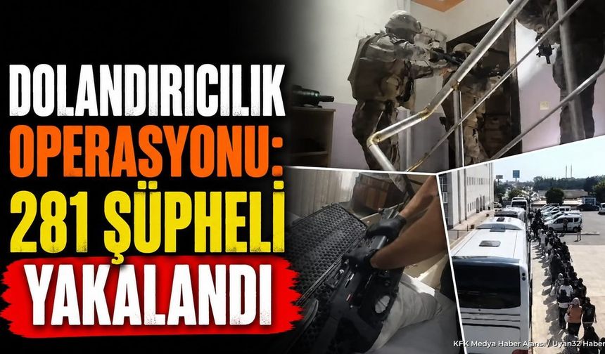246 milyon TL'lik dolandırıcılık vurgunu: Isparta dahil 18 ilde 153 kişi tutuklandı!