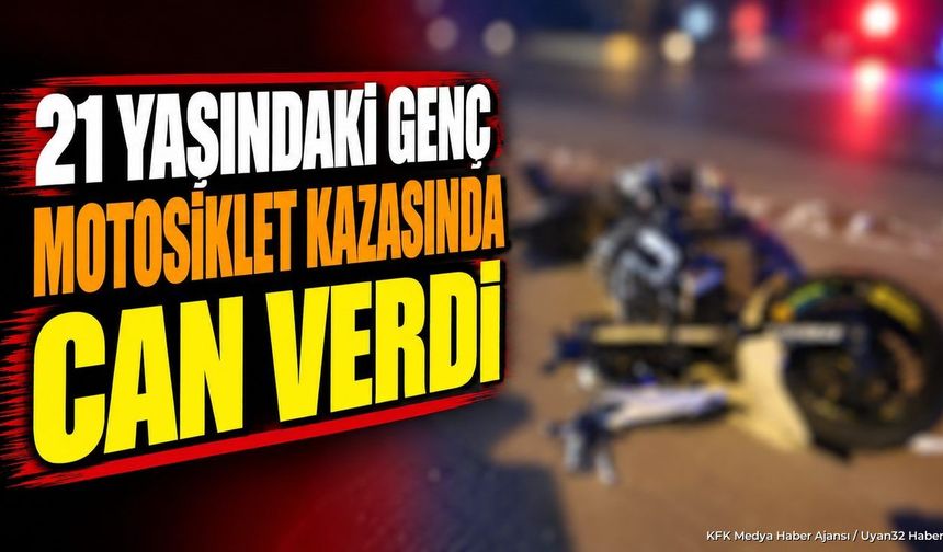 VİRAJDAN SAVRULAN GENÇTEN ACI HABER
