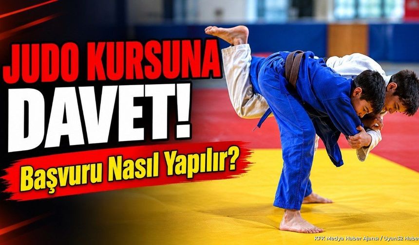 JUDO KURSUNA DAVET!