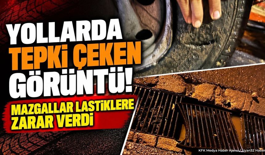 BÜYÜKGÖKÇELİ'DE SÜRÜCÜLERİ ÇİLEDEN ÇIKARAN GÖRÜNTÜ