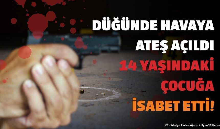 DÜĞÜNDE YORGUN MERMİ DEHŞETİ!