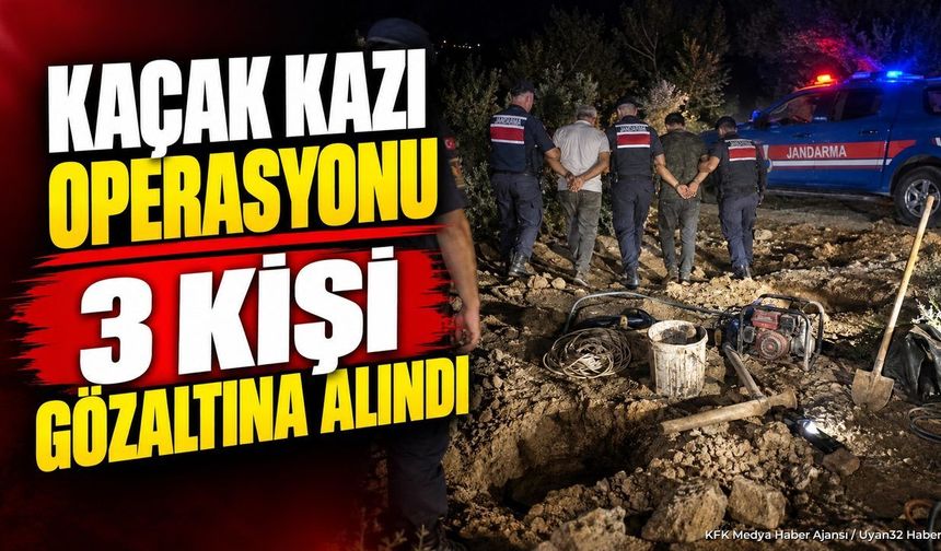 SİT ALANINDA KAÇAK KAZI BASKINI!
